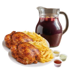2 Pollos con Chicha