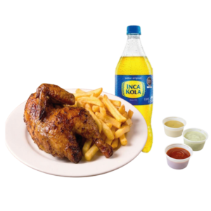 1/2 de Pollo con Gaseosa
