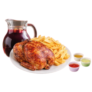 1 Pollo con Chicha